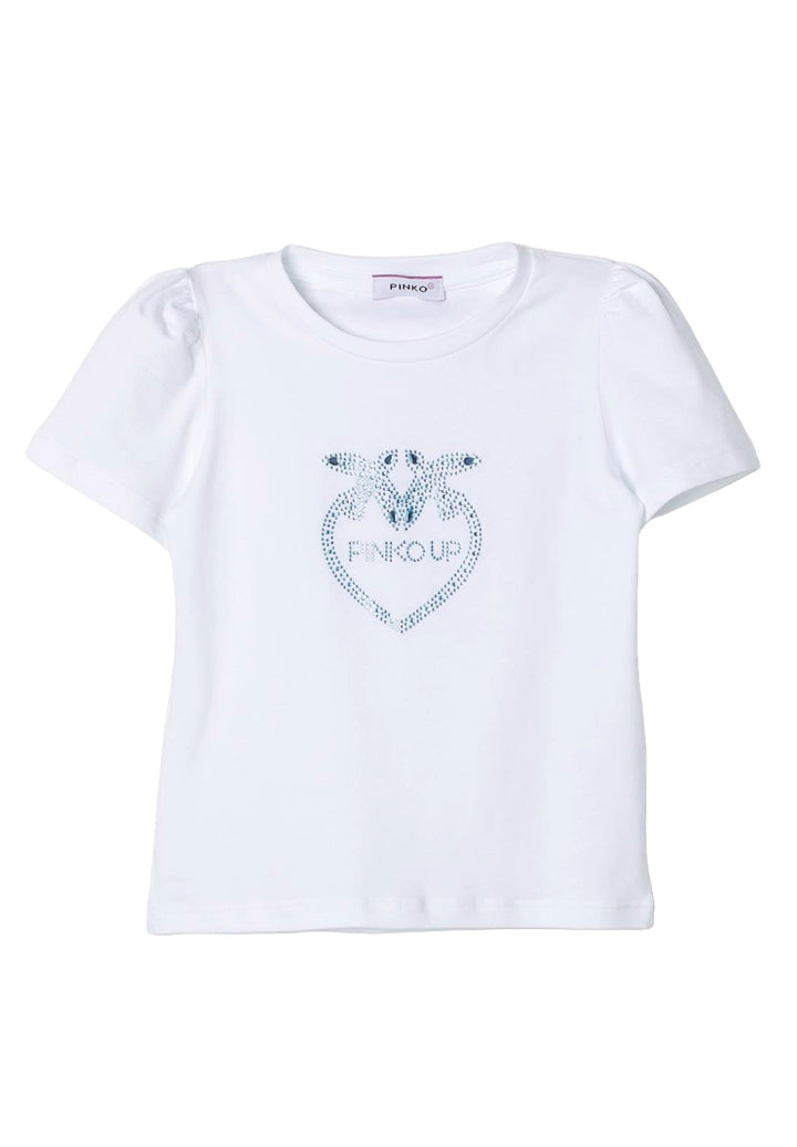 Weißes T-Shirt für Mädchen
