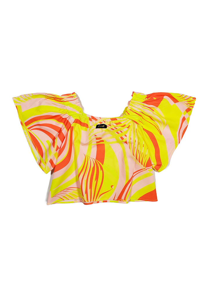 Top giallo per bambina - Primamoda kids