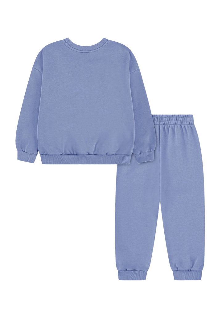 Conjunto de sudadera lila para bebé niña