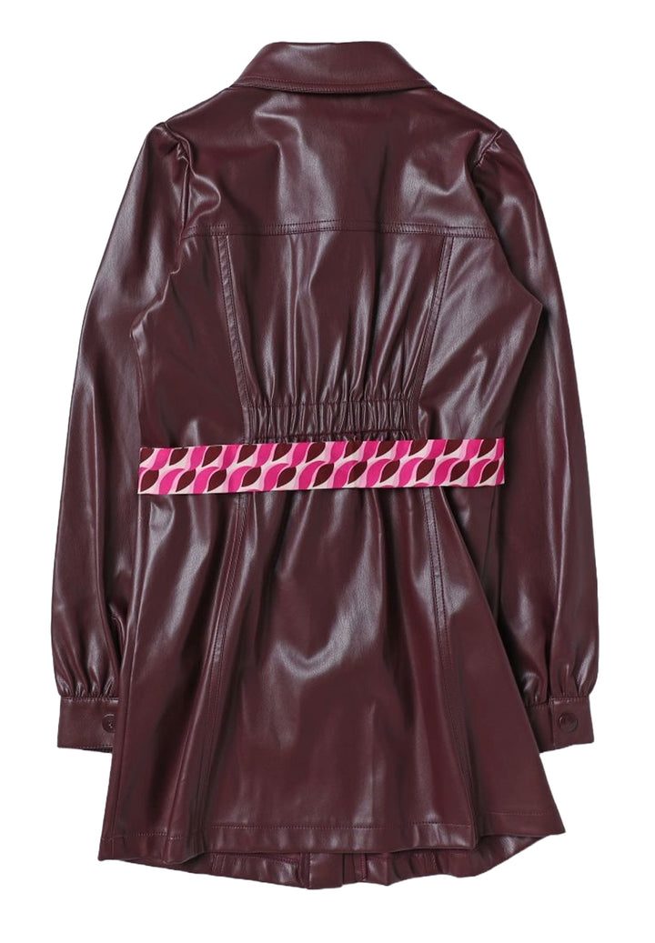 Robe violette pour fille
