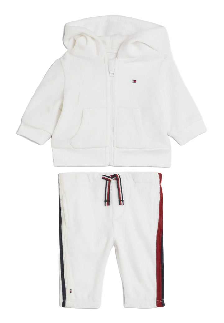 Ensemble sweat-shirt blanc pour nouveau-né