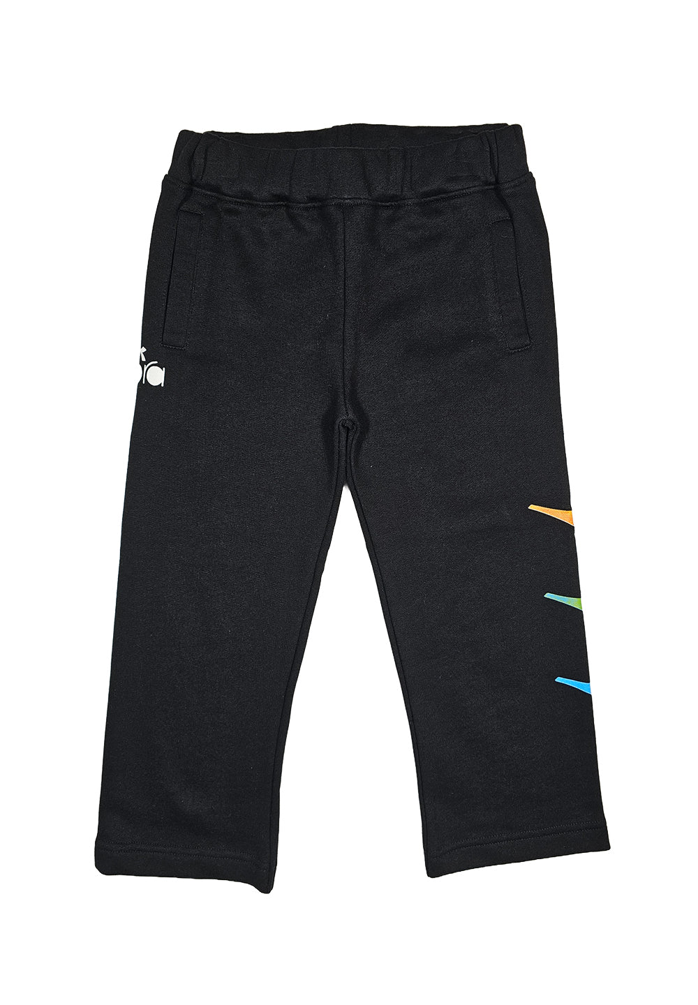 Pantalone felpa nero per bambino - Primamoda kids