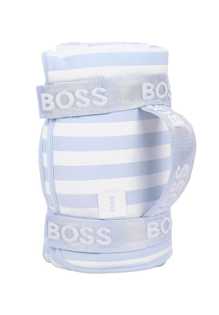 Himmelblaue Babydecke