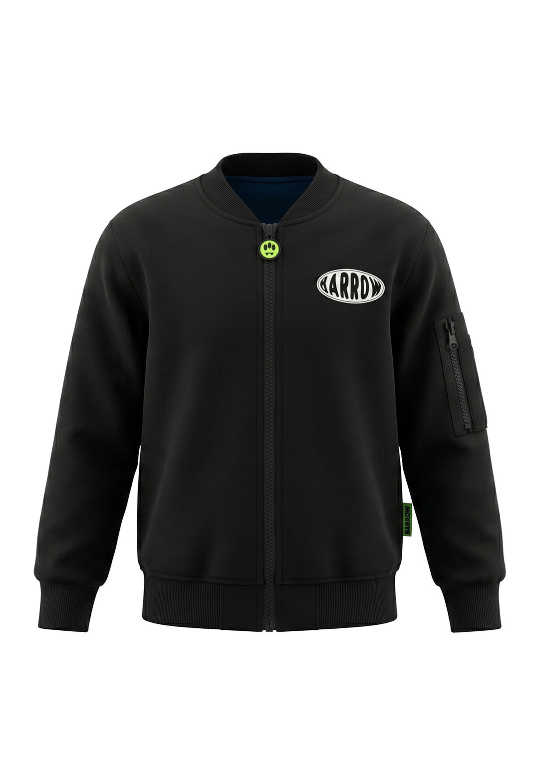 Black zip-up hoodie for kids