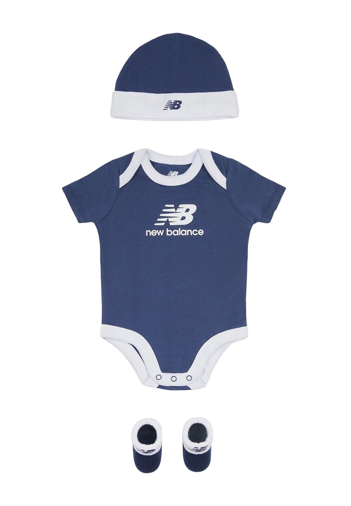 3-teiliges blaues Baby-Jungen-Set