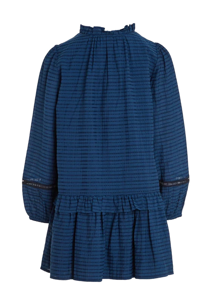 Robe bleue pour fille