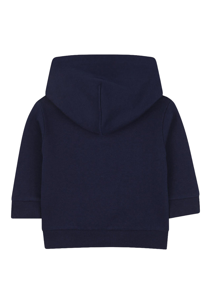 Sweat à capuche bleu pour nouveau-nés