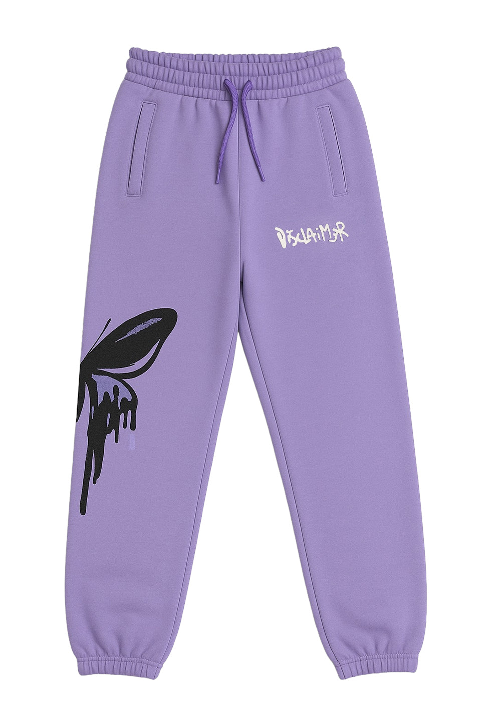 Pantalón de chándal lila para niña