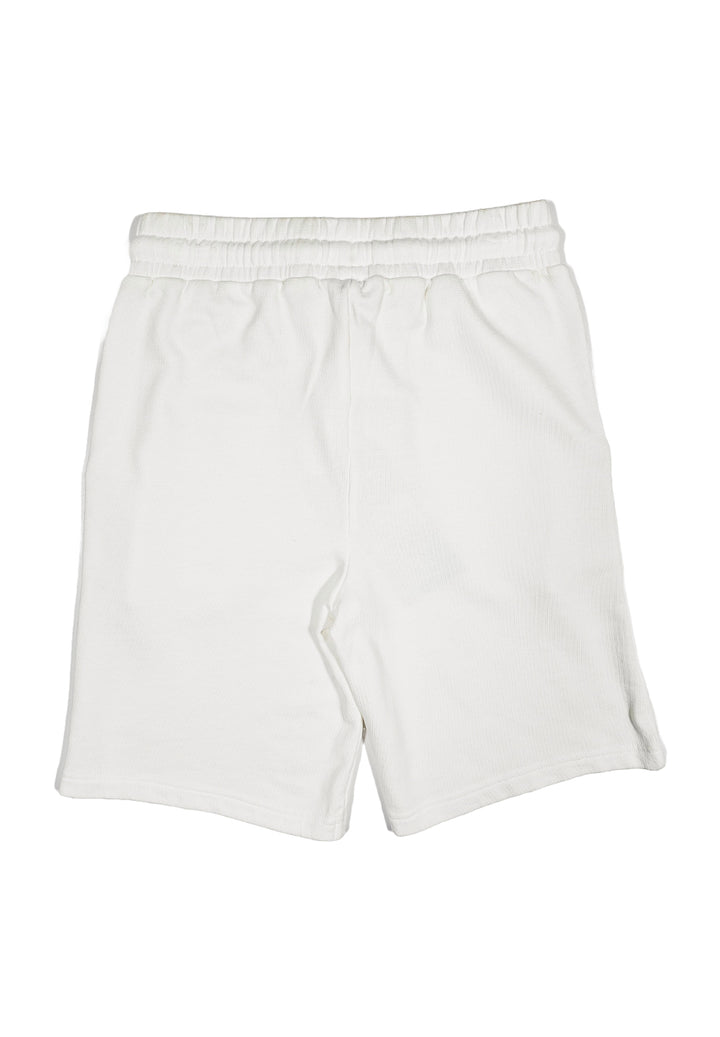 Sweat-shirt bermuda blanc pour enfant