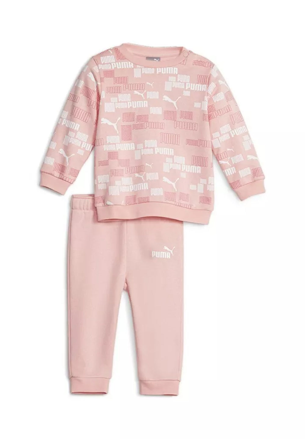 Ensemble sweat-shirt rose pour fille