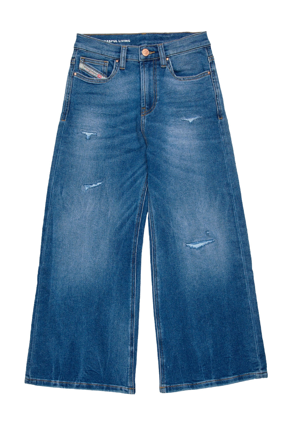 Blue denim jeans for girls
