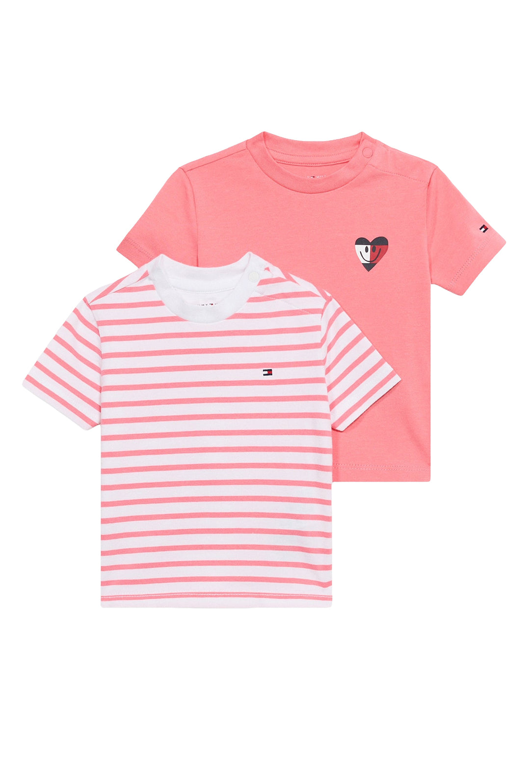 Set of 2 baby girl pink t-shirts