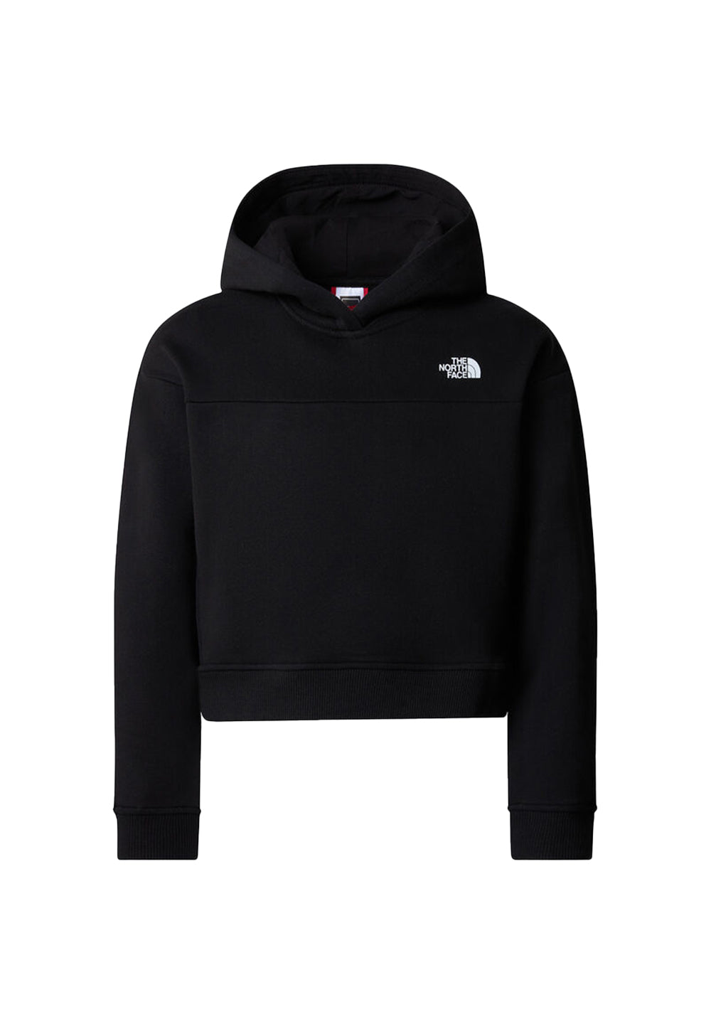 Sweat à capuche noir pour fille