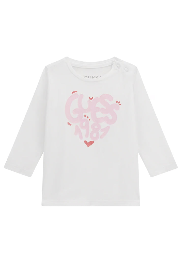 White baby girl t-shirt