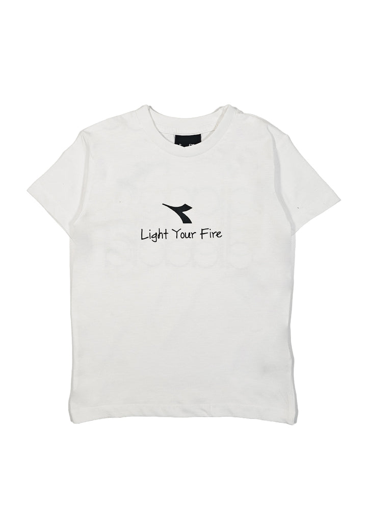T-shirt bianca per bambina - Primamoda kids