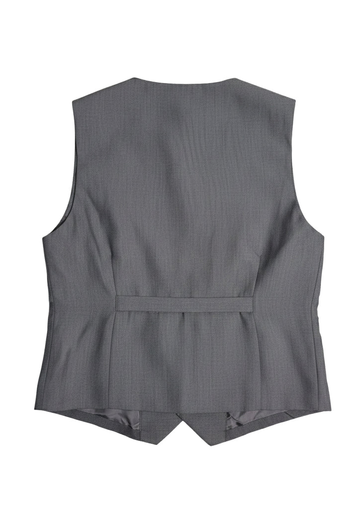 Chaleco gris para niño