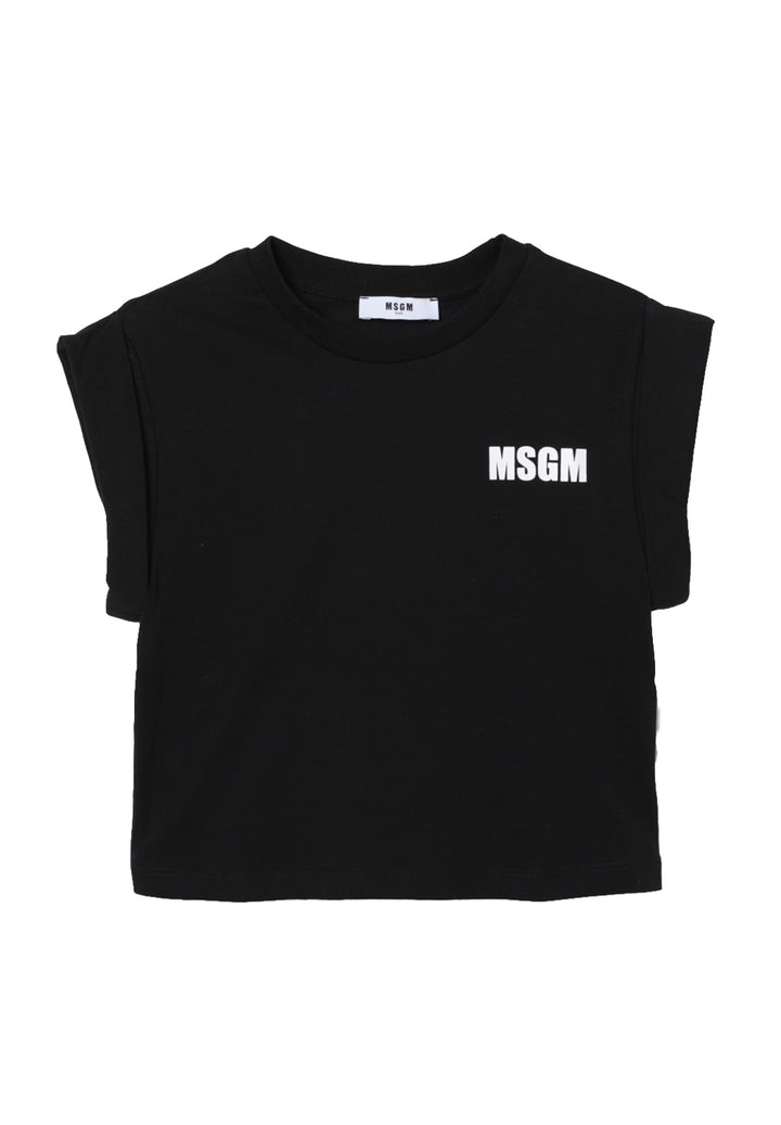 Black t-shirt for girls