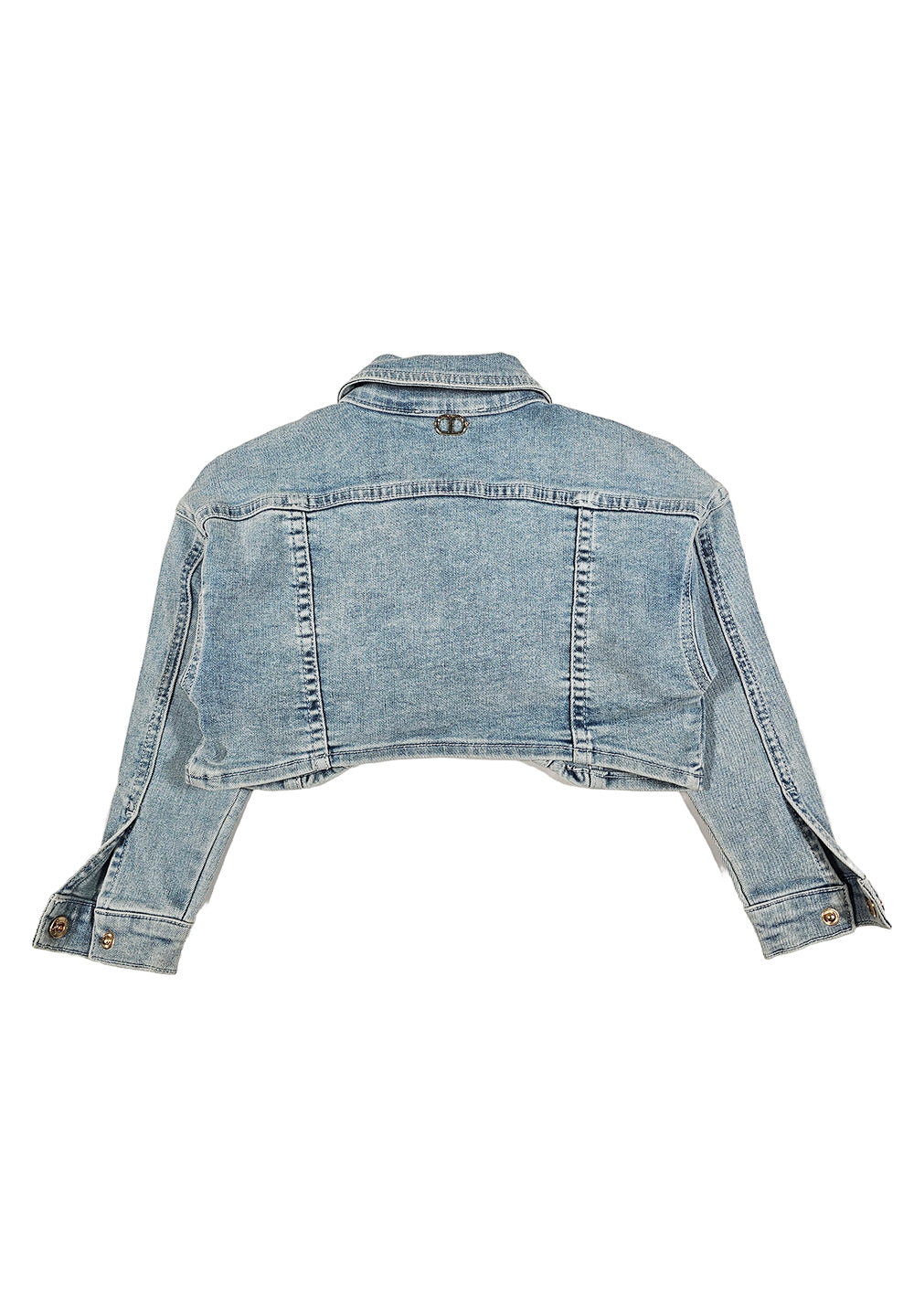 Blue denim jacket for girls