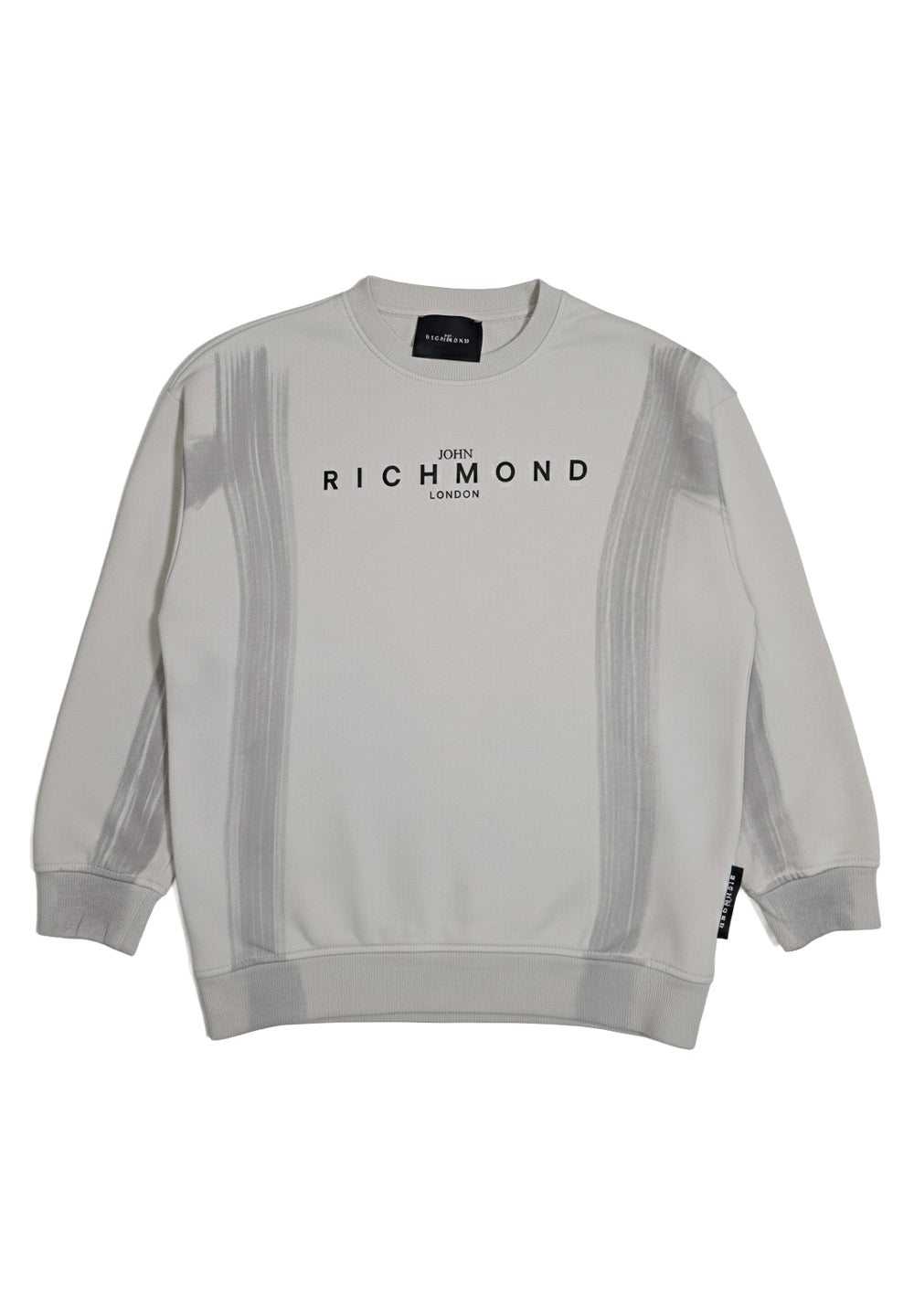Graues Sweatshirt mit Rundhalsausschnitt für Jungen