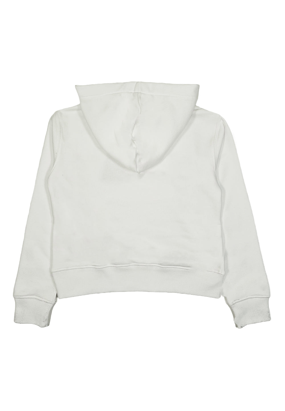 White hooded sweatshirt for girls