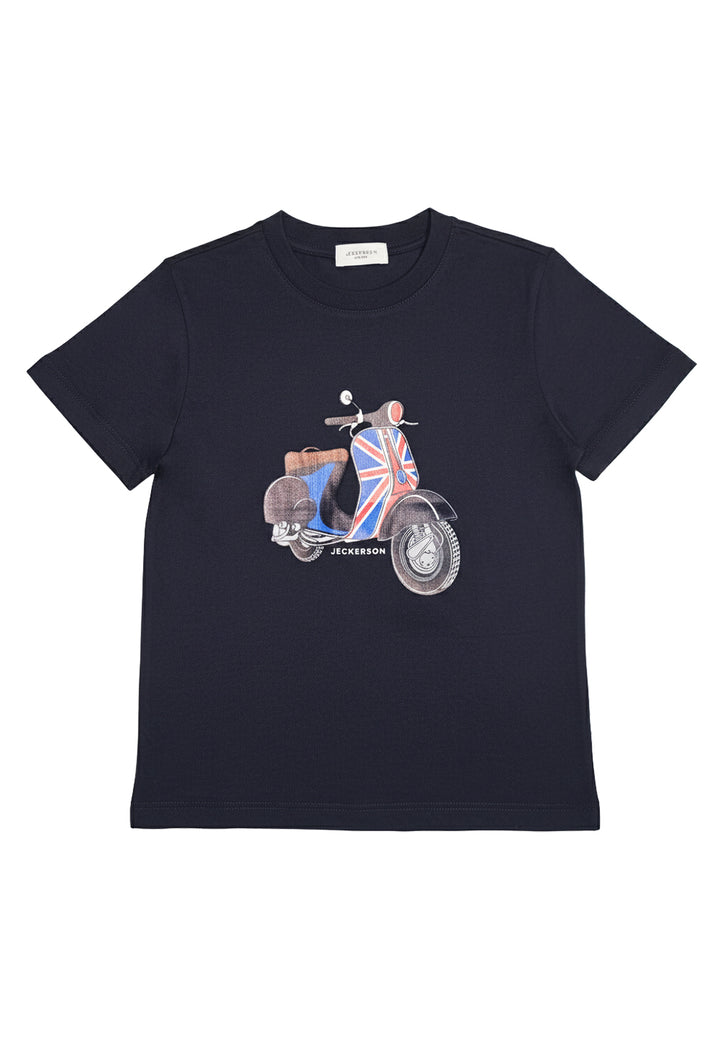 Navy blue T-shirt for boy
