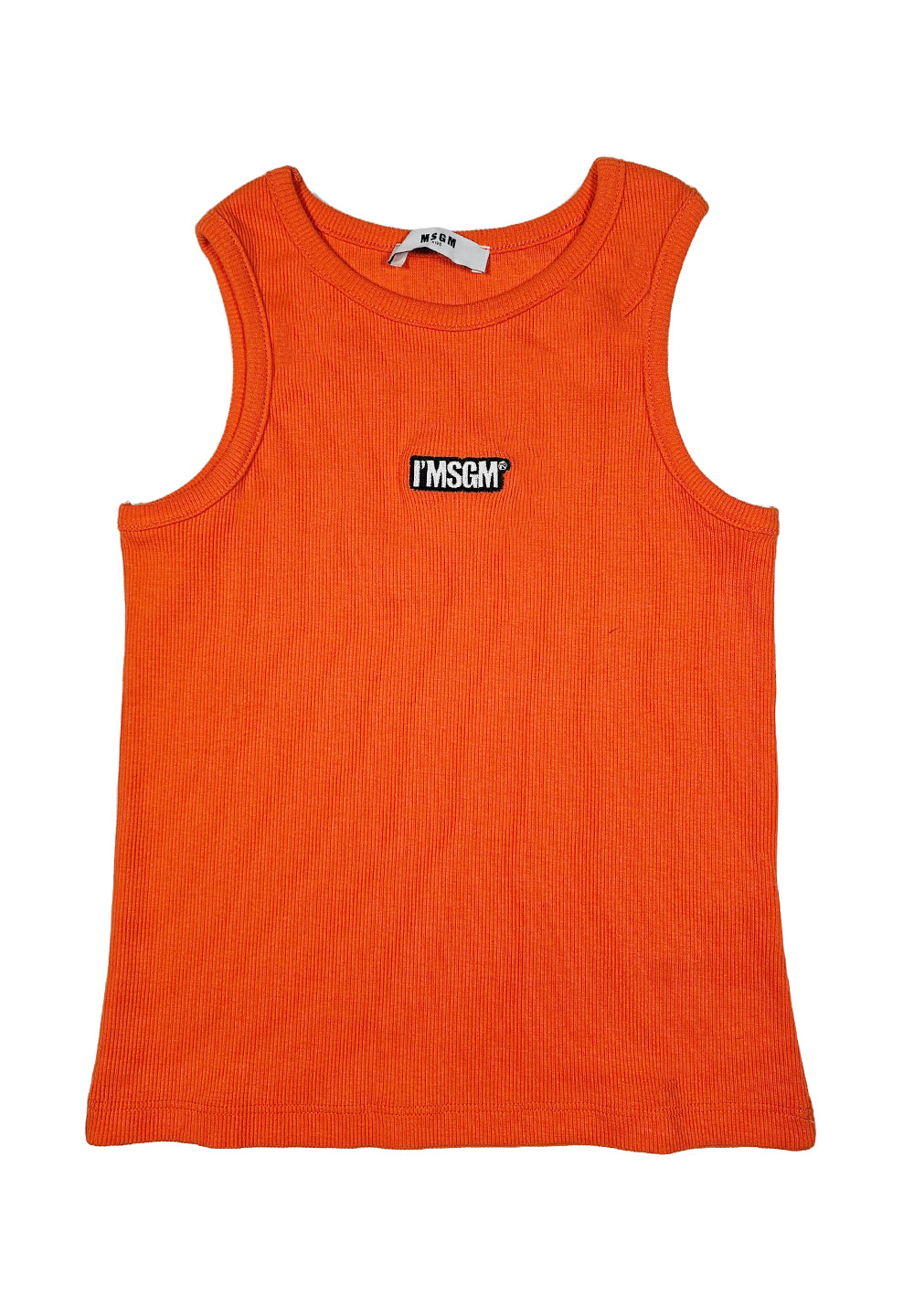 Haut orange pour fille