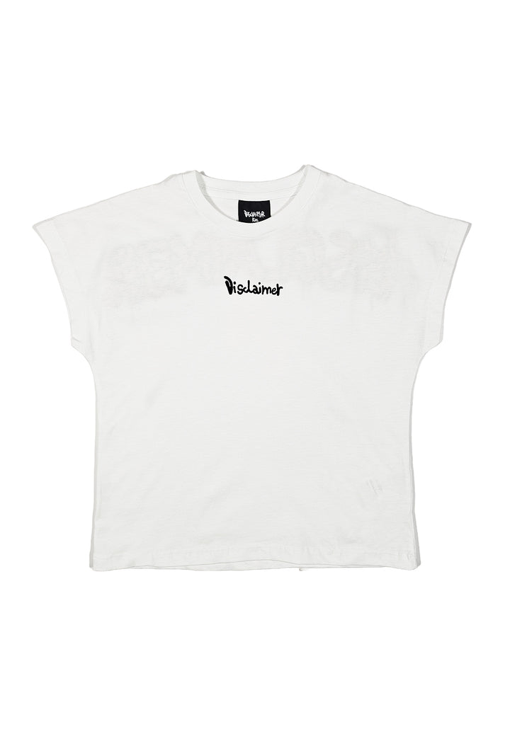 T-shirt bianca per bambina - Primamoda kids