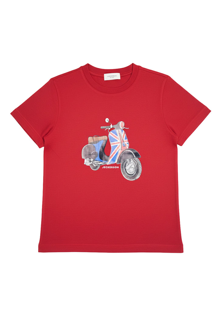 Red t-shirt for a child