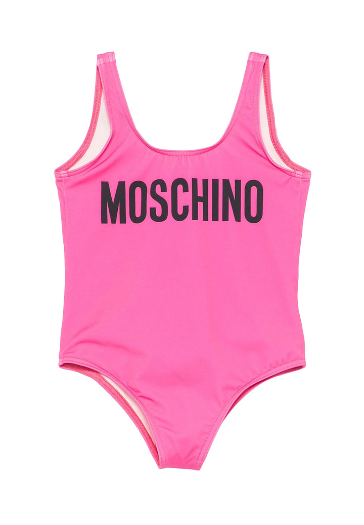 Bañador entero fucsia para niña