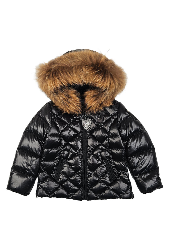 Veste noire pour fille