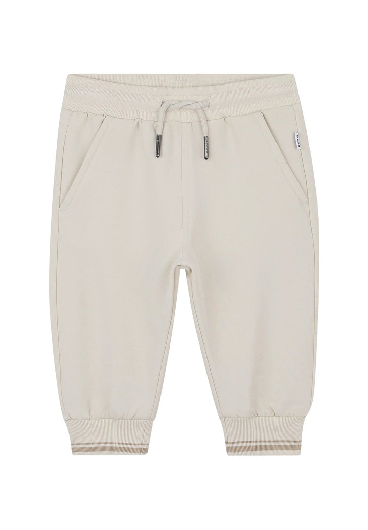 Beige trousers for newborn