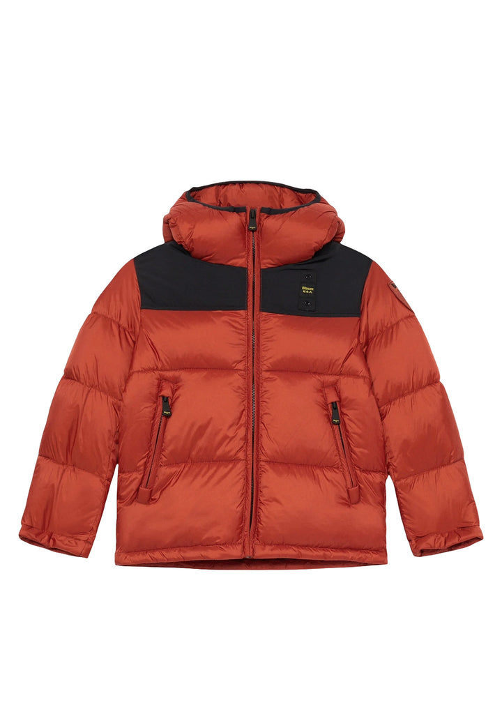 Chaqueta naranja para niño