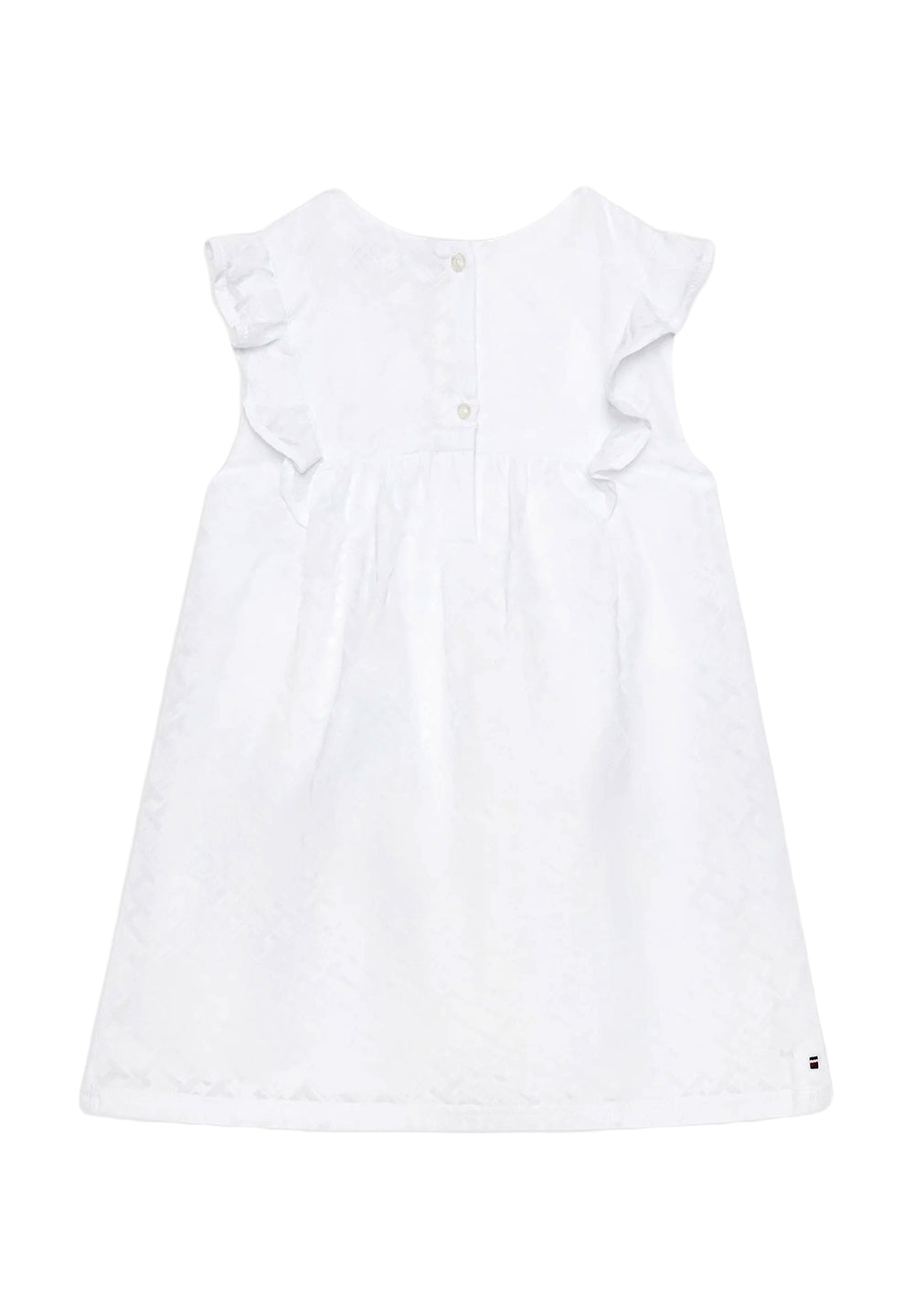 Vestido blanco para bebé niña
