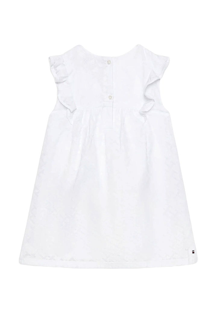Vestido blanco para bebé niña