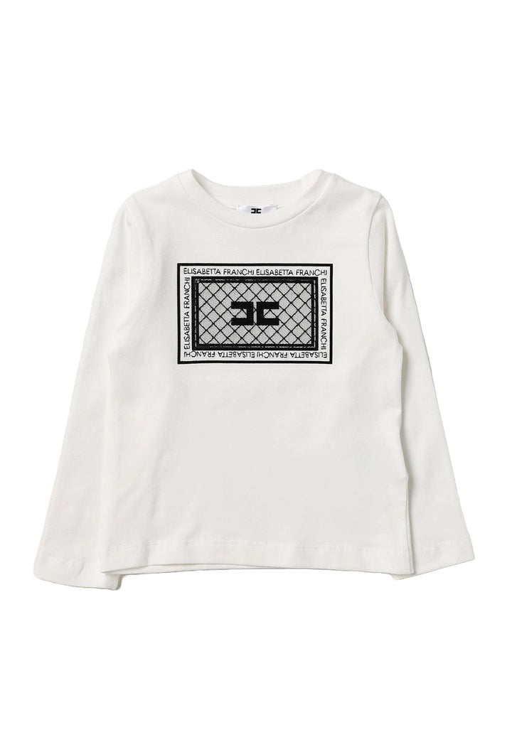 Weißes T-Shirt für Mädchen