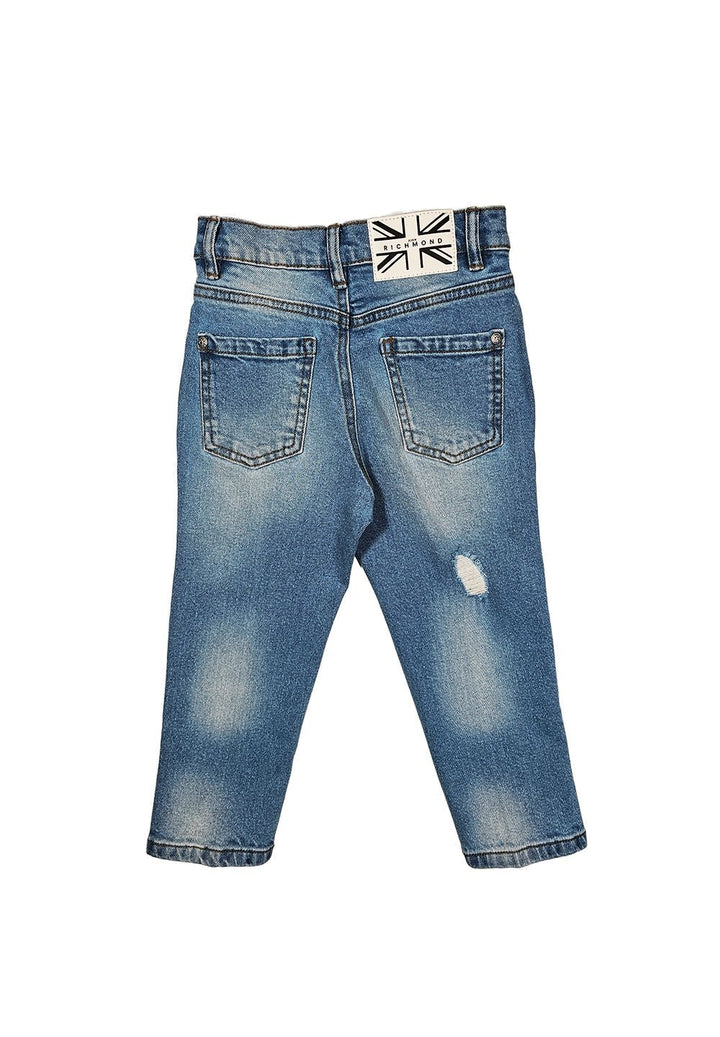 Vaqueros azul denim para niña