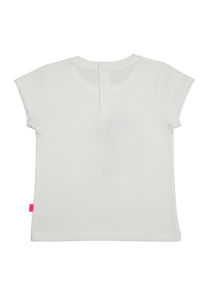 Baby girl's white t-shirt
