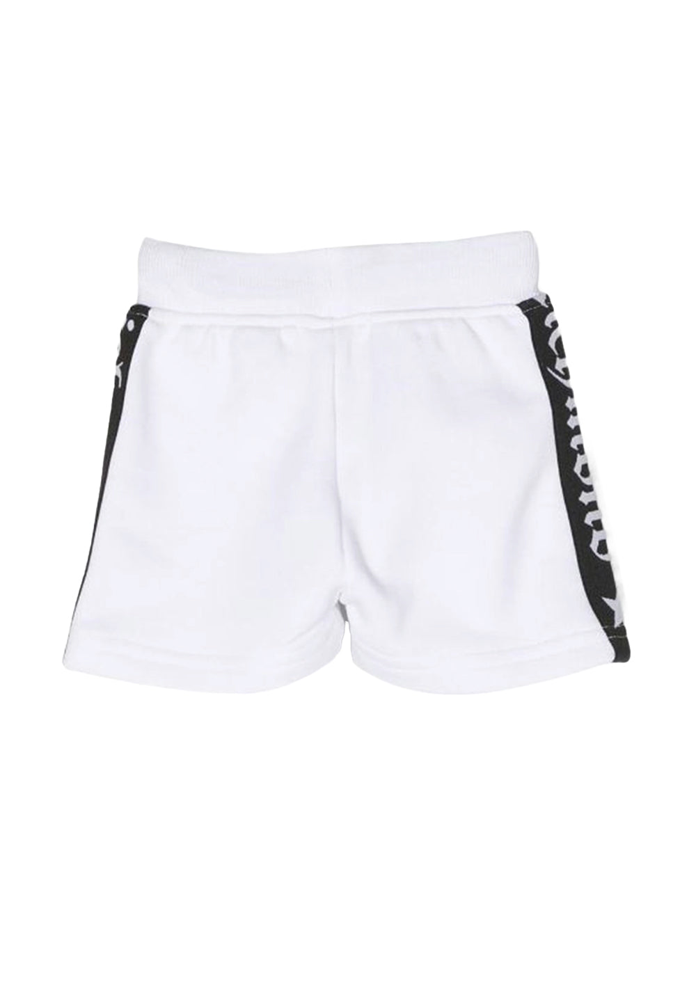 Bermuda felpa bianco per neonato - Primamoda kids
