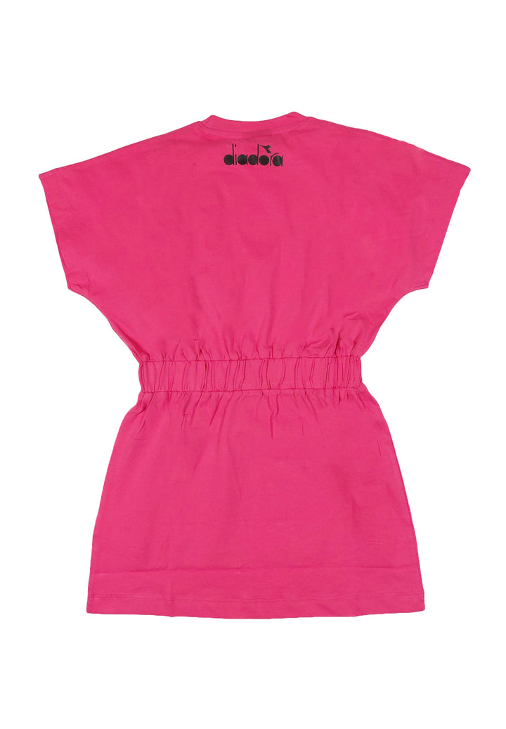 Vestido fucsia para niña