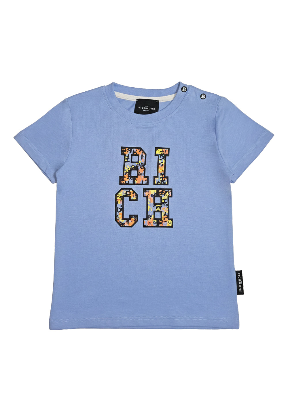 T-shirt bleu clair pour nouveau-nés