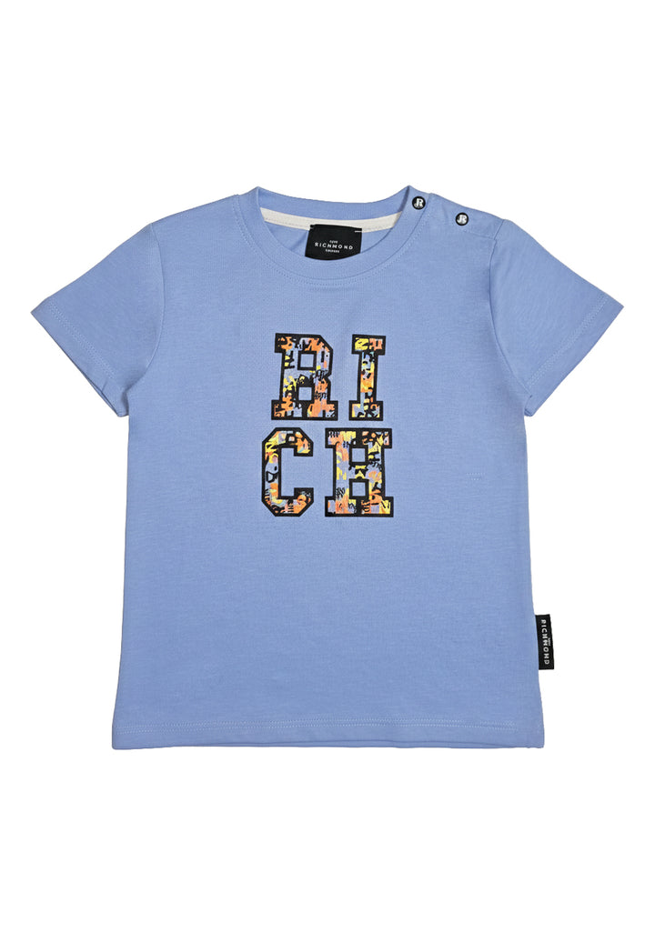 T-shirt bleu clair pour nouveau-nés