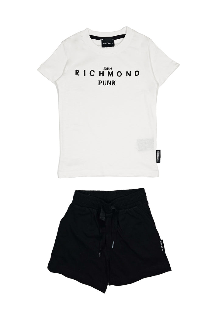 Completo bianco-nero per bambino - Primamoda kids