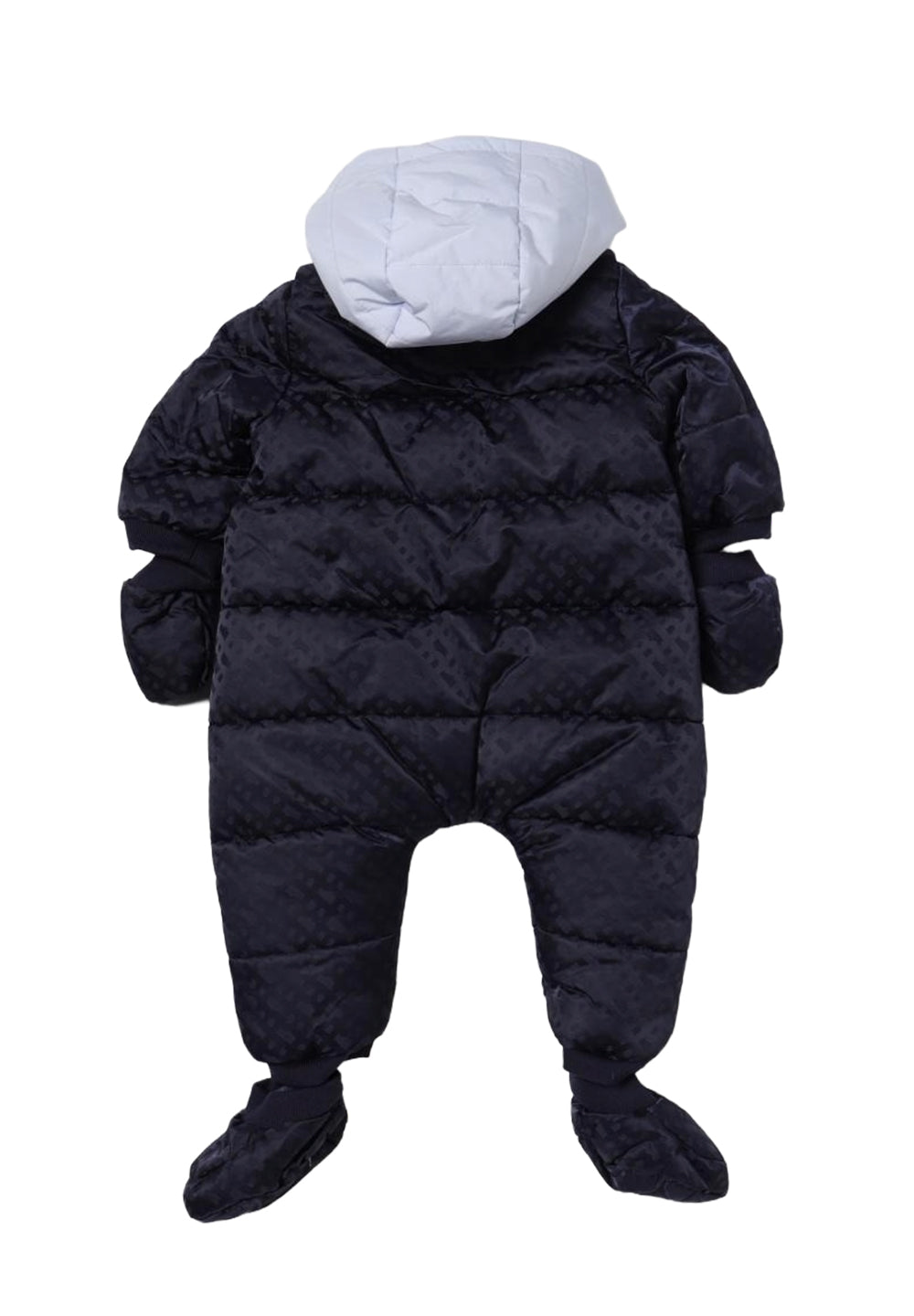 Blue tracksuit jacket for newborn