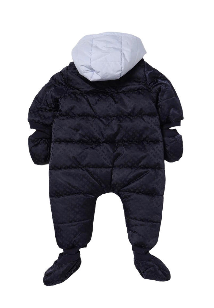 Blue tracksuit jacket for newborn