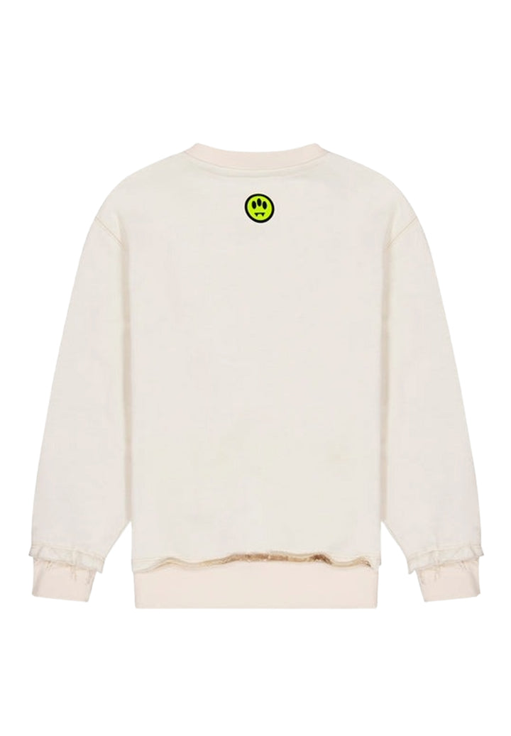 Unisex cream crewneck sweatshirt