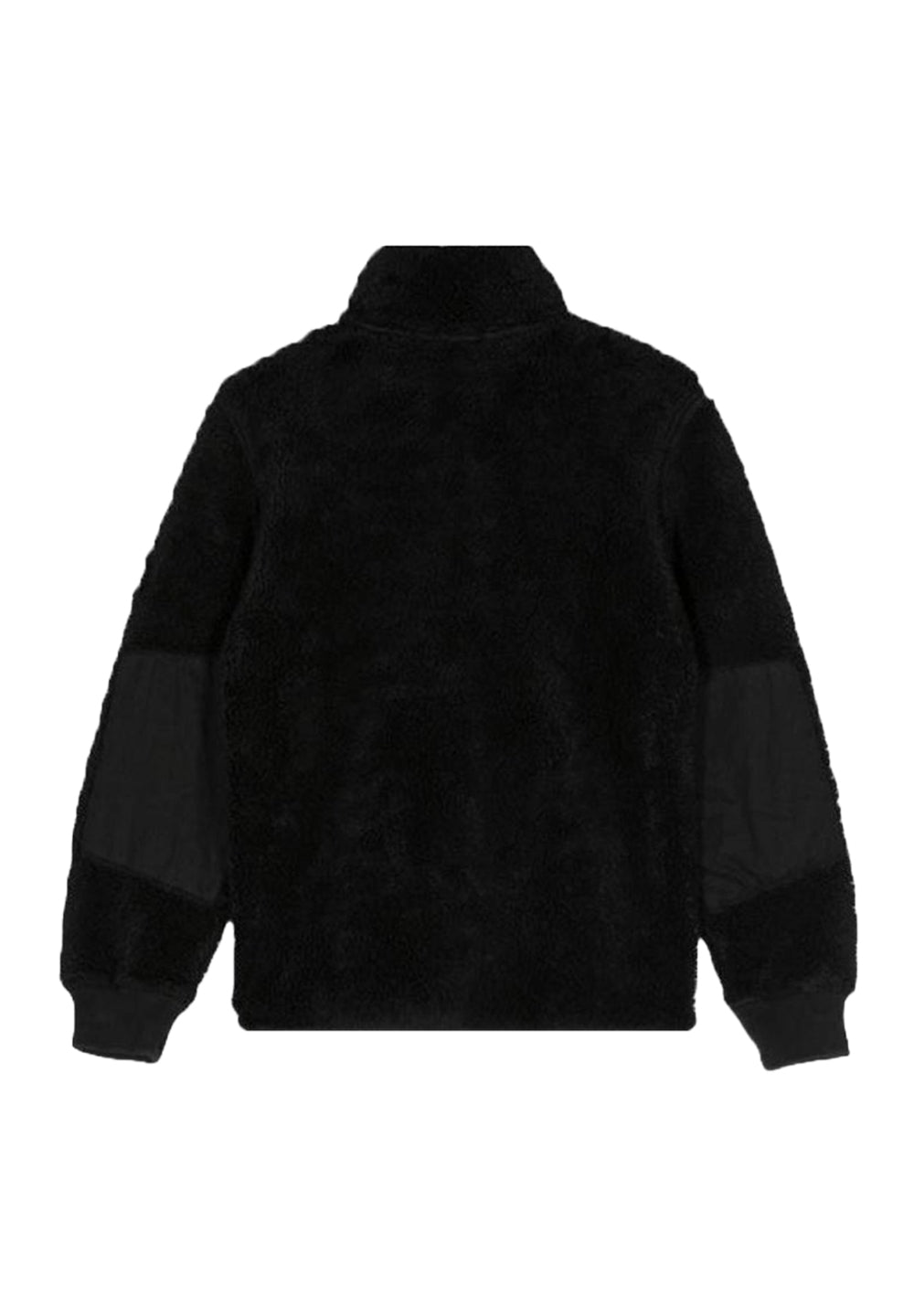 Chaqueta tipo teddy negra para niño