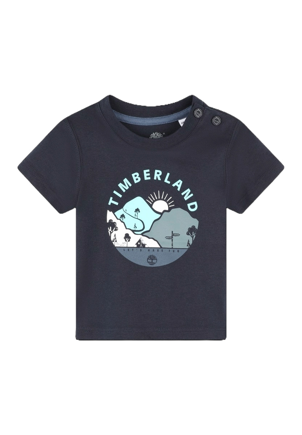 Camiseta azul para recién nacido