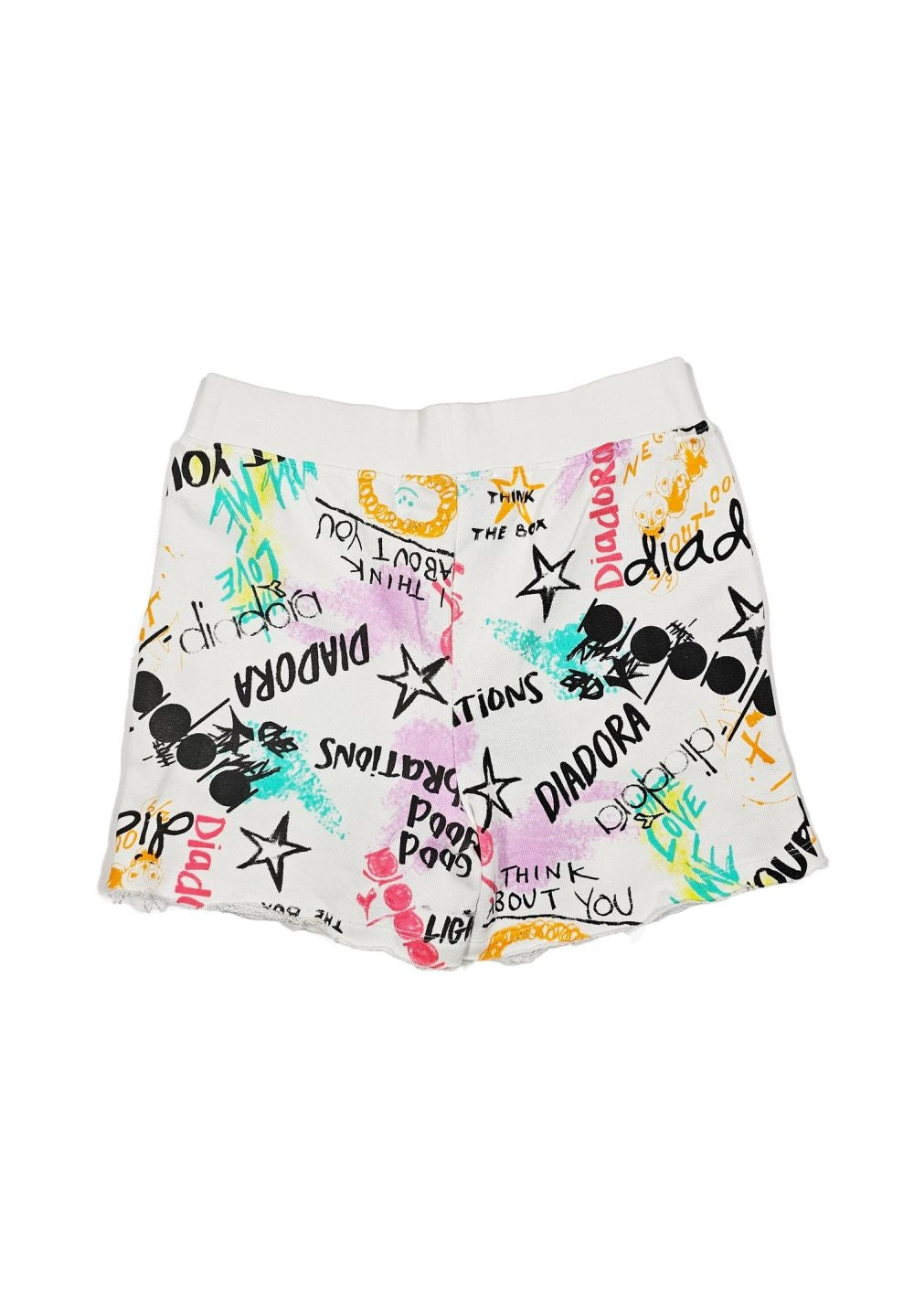 Short felpa bianco per bambina - Primamoda kids