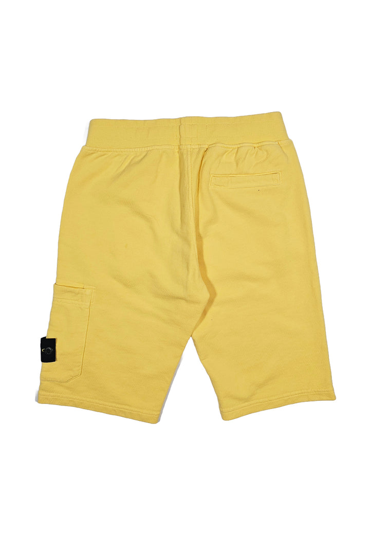 Bermuda felpa giallo per bambino - Primamoda kids