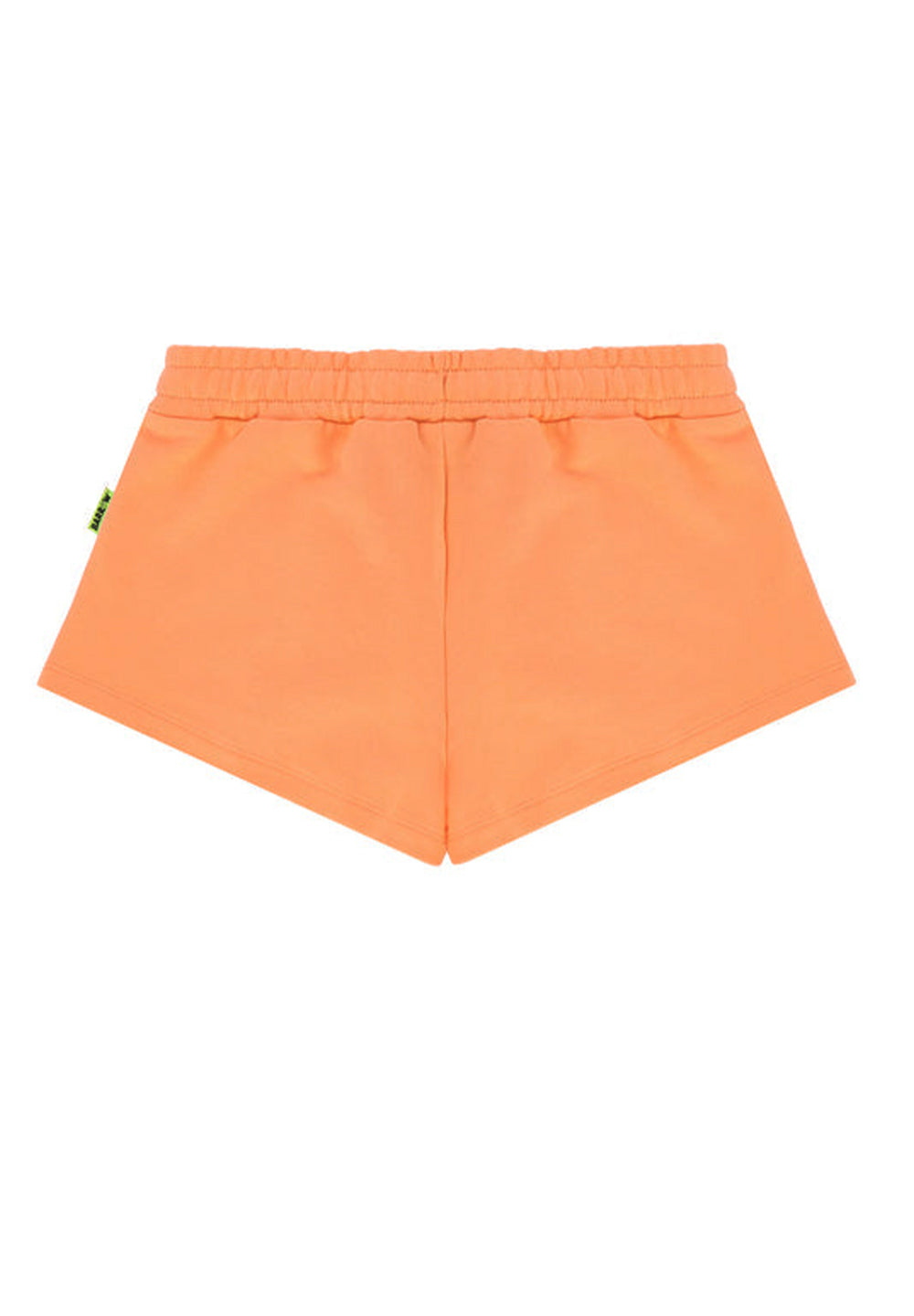 Sudadera corta naranja para niña